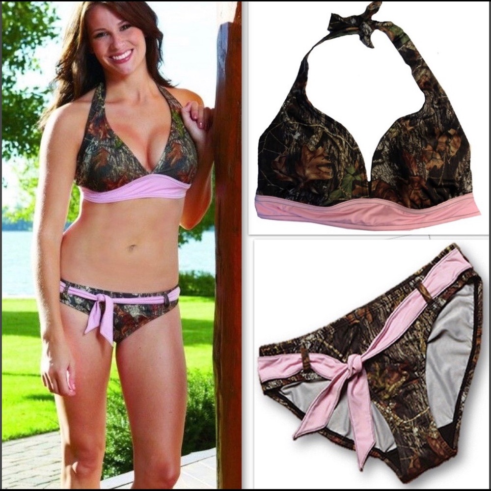 MOSSY OAK CAMO/PINK BIKINI